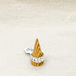 Anel Prata Croassaint 