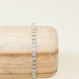 Pulseira riviera cristal