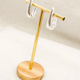 Argola Click Gota Icônica