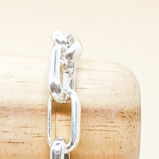 Pulseira Maxi Cartier prata leve