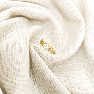 Anel trevo regulável