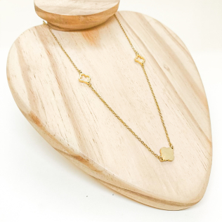 Cordão trevos macicos e vazados