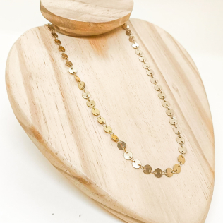 Cordão malha chapinhas esféricas