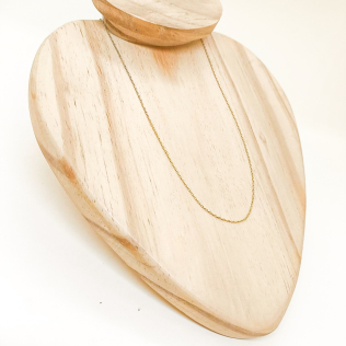 Corrente mini malha cadeado