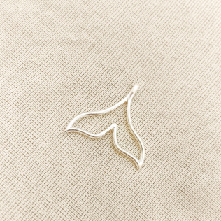 Pingente prata calda de sereia