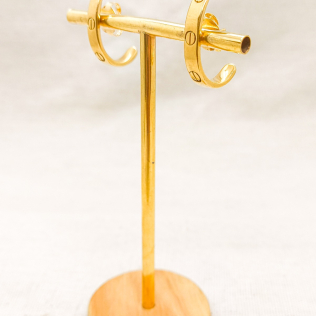 Brinco Ear Hook aro liso