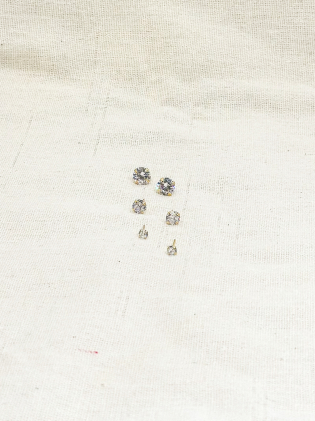 Trio ponto de luz quadrado