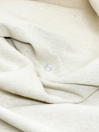 Pingente Ponto de luz prata