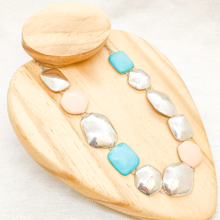 Colar Maxi Geométrico 