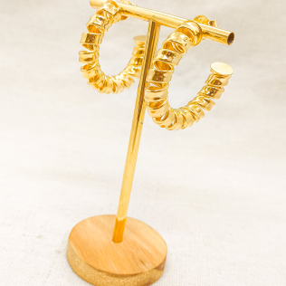 Argola espiral média