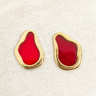 Brinco Esfera Orgânica Martelada 