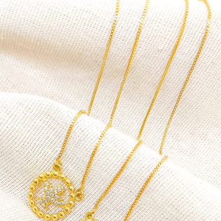 Escapulário medalha esférica Espírito Santo e cruz