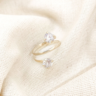 Anel Prata Entrelaçado com Ponto de Luz 