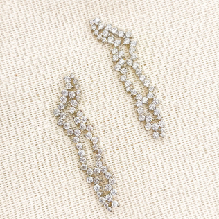 Brinco Ramo de cristais