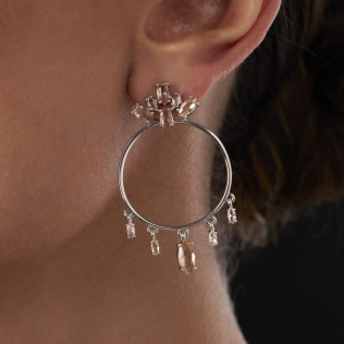 Brinco Rodinado Tiara Shine