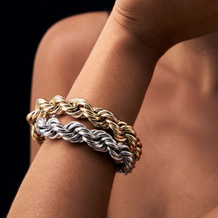 Pulseira malha baiana maxi