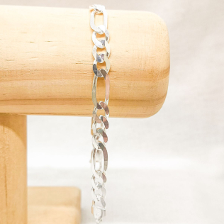 Pulseira masculina elo 3x1 8mm