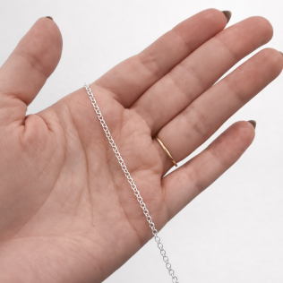 Pulseira elo português fina