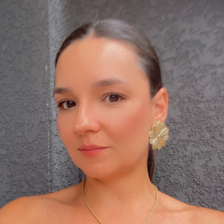 Brinco Maxi Flor de Margarida 