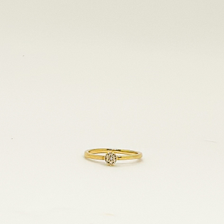 Solitario flor de luz